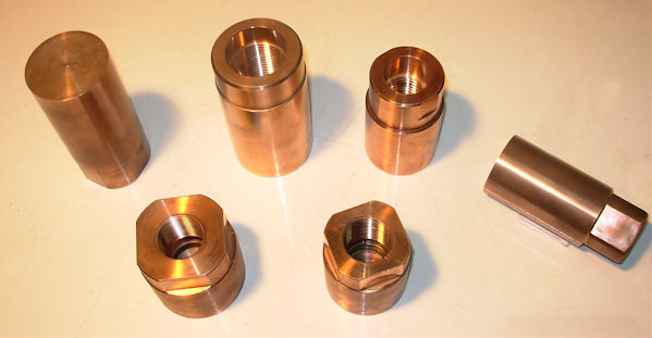 Pistones de cobre-berilio